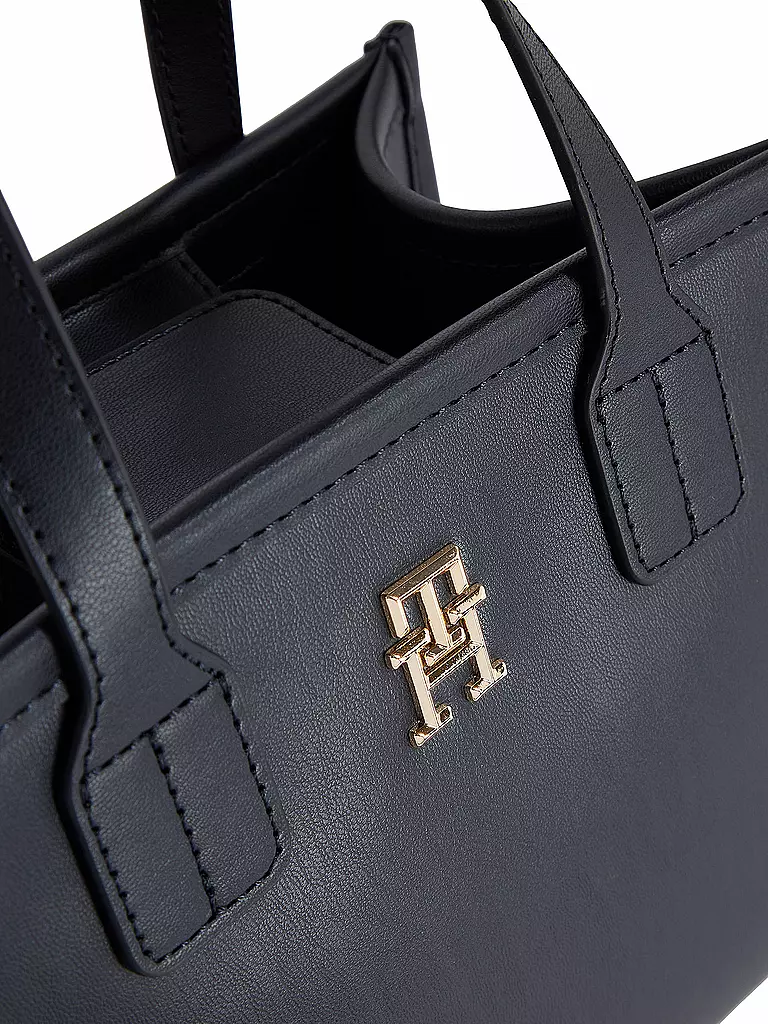 TOMMY HILFIGER | Tasche - Mini Tote Bag THE CITY SUMMER | dunkelblau
