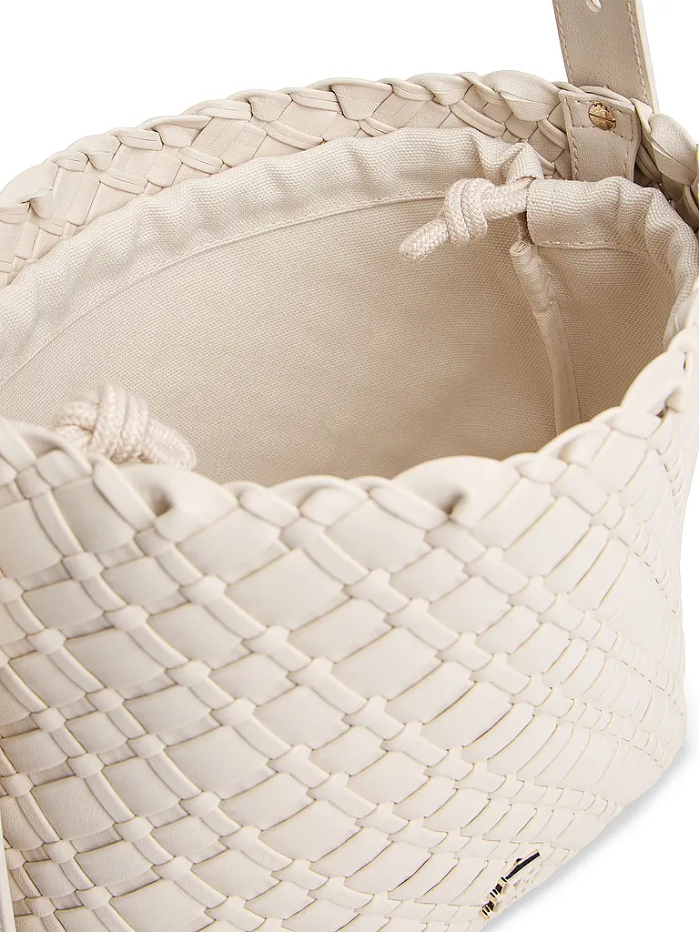 TOMMY HILFIGER | Tasche - Schultertasche TH BRAIDED | Creme