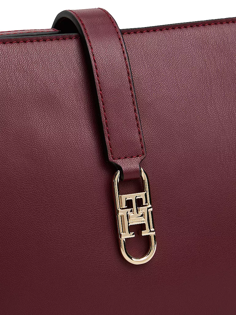 TOMMY HILFIGER | Tasche - Schultertasche TH LIBRE | dunkelrot