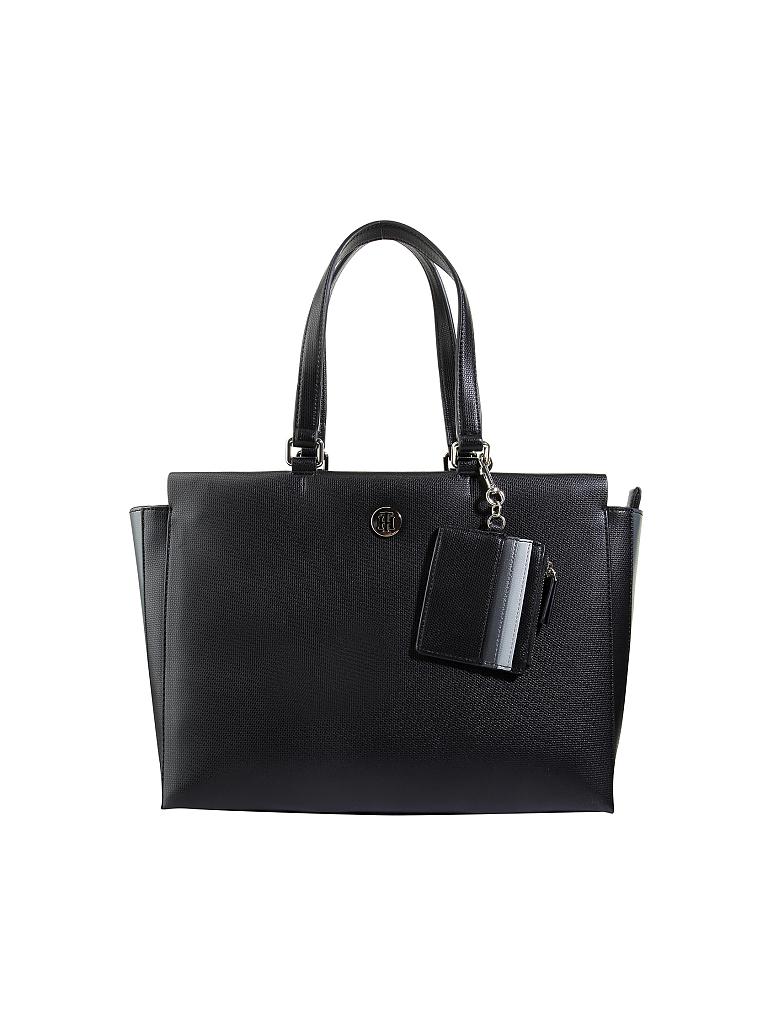 TOMMY HILFIGER | Tasche - Shopper "Effortless" | schwarz