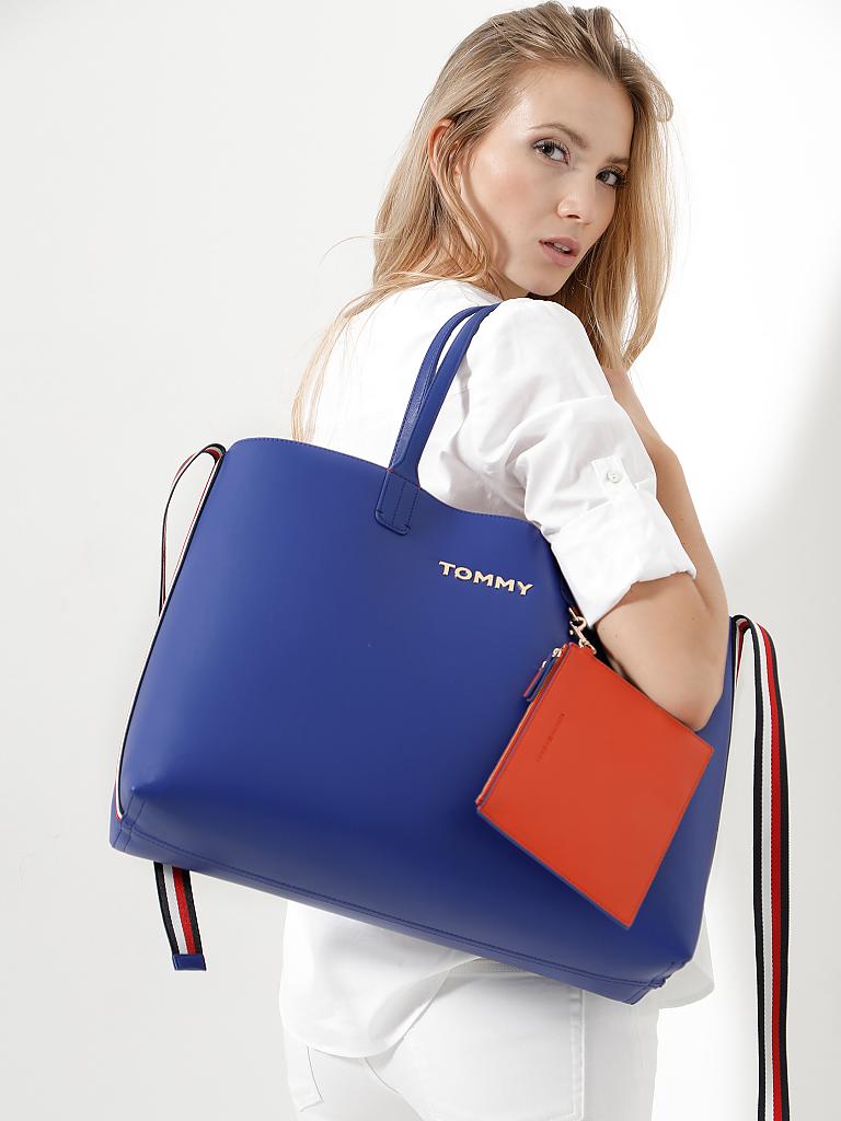 TOMMY HILFIGER | Tasche - Shopper "Iconic Tommy" | blau
