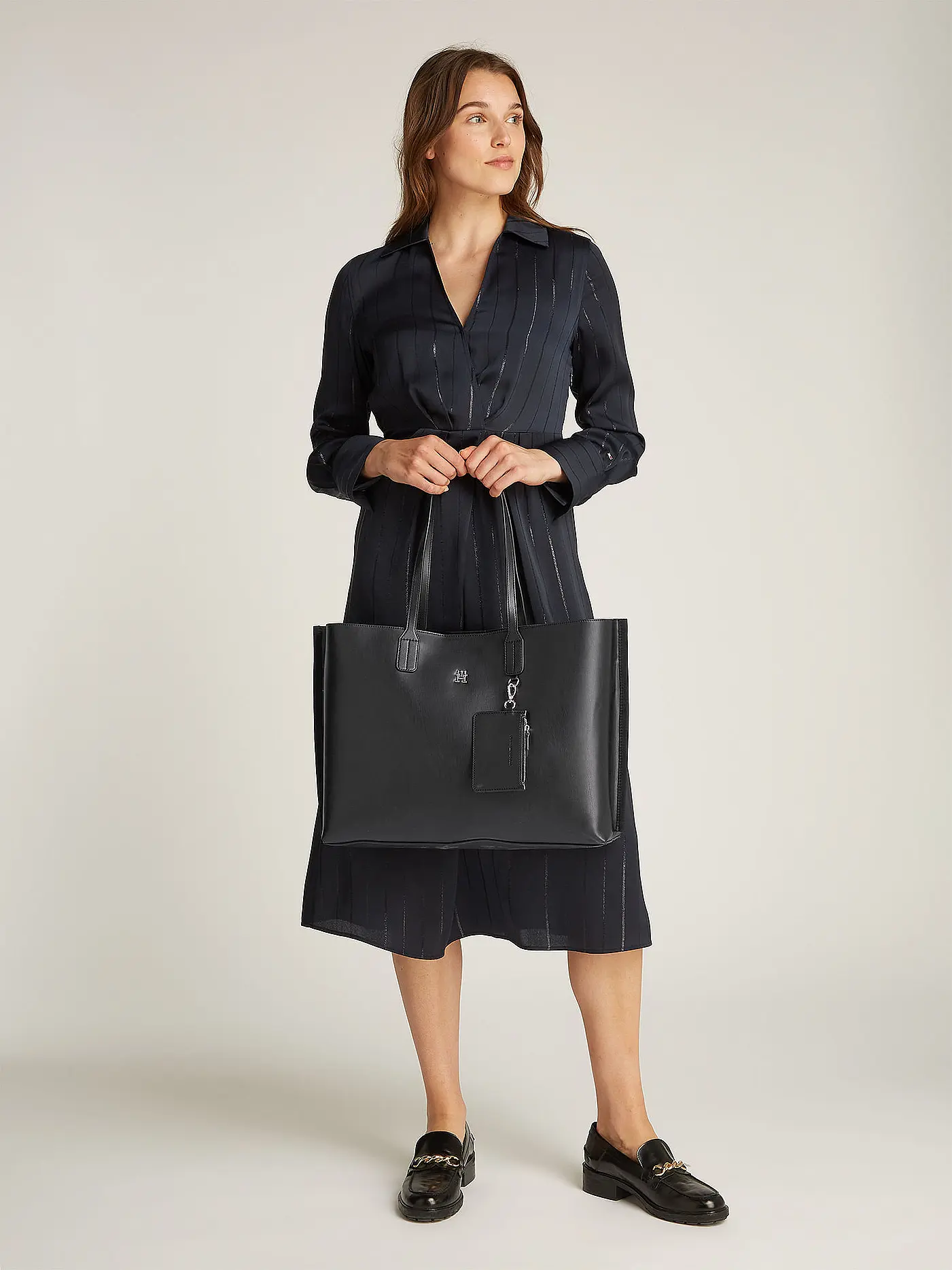 TOMMY HILFIGER | Tasche - Shopper  | schwarz