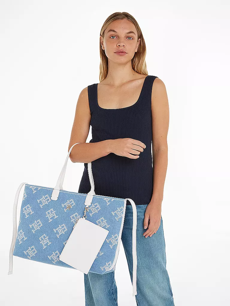 TOMMY HILFIGER | Tasche - Shopper | hellblau