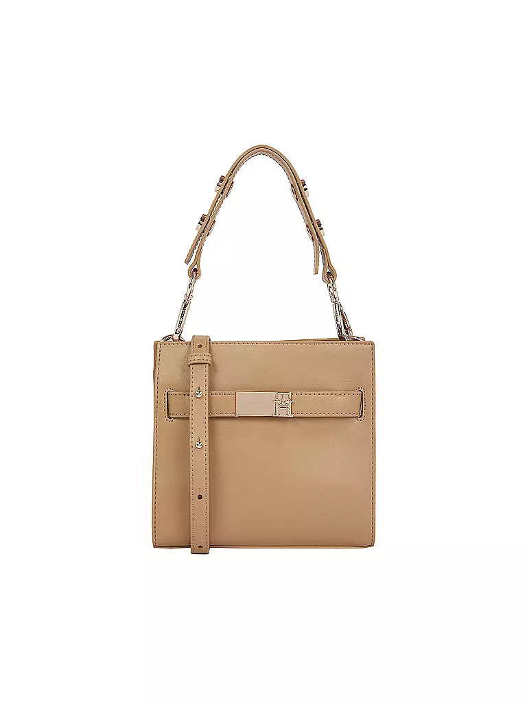 TOMMY HILFIGER | Tasche - Umhängetasche TH HERITAGE  | camel