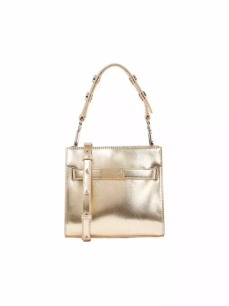 TOMMY HILFIGER | Tasche - Umhängetasche TH HERITAGE MINI | gold