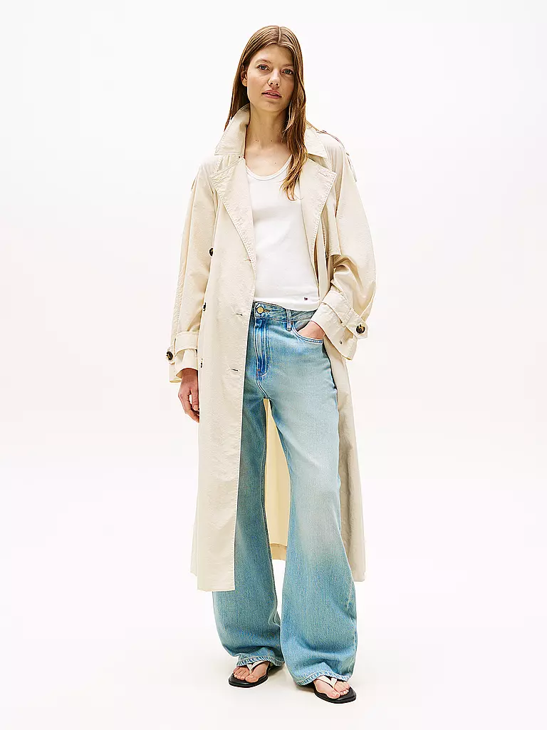 TOMMY HILFIGER | Trenchcoat  | creme