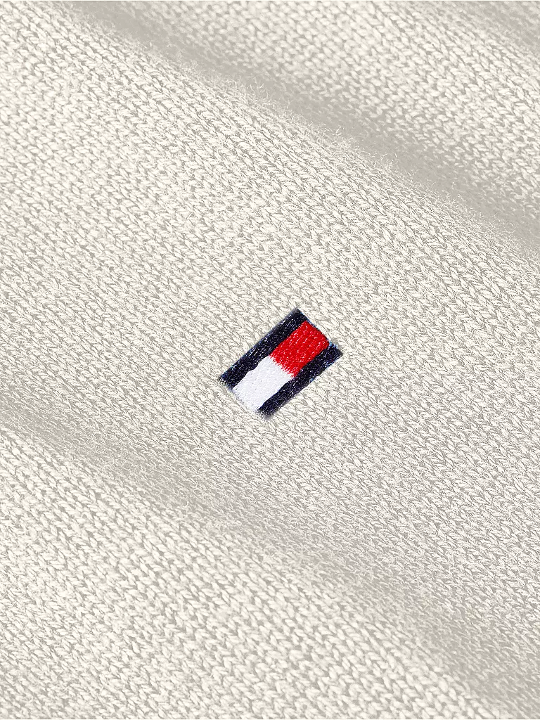 TOMMY HILFIGER | Troyer Pullover | weiss