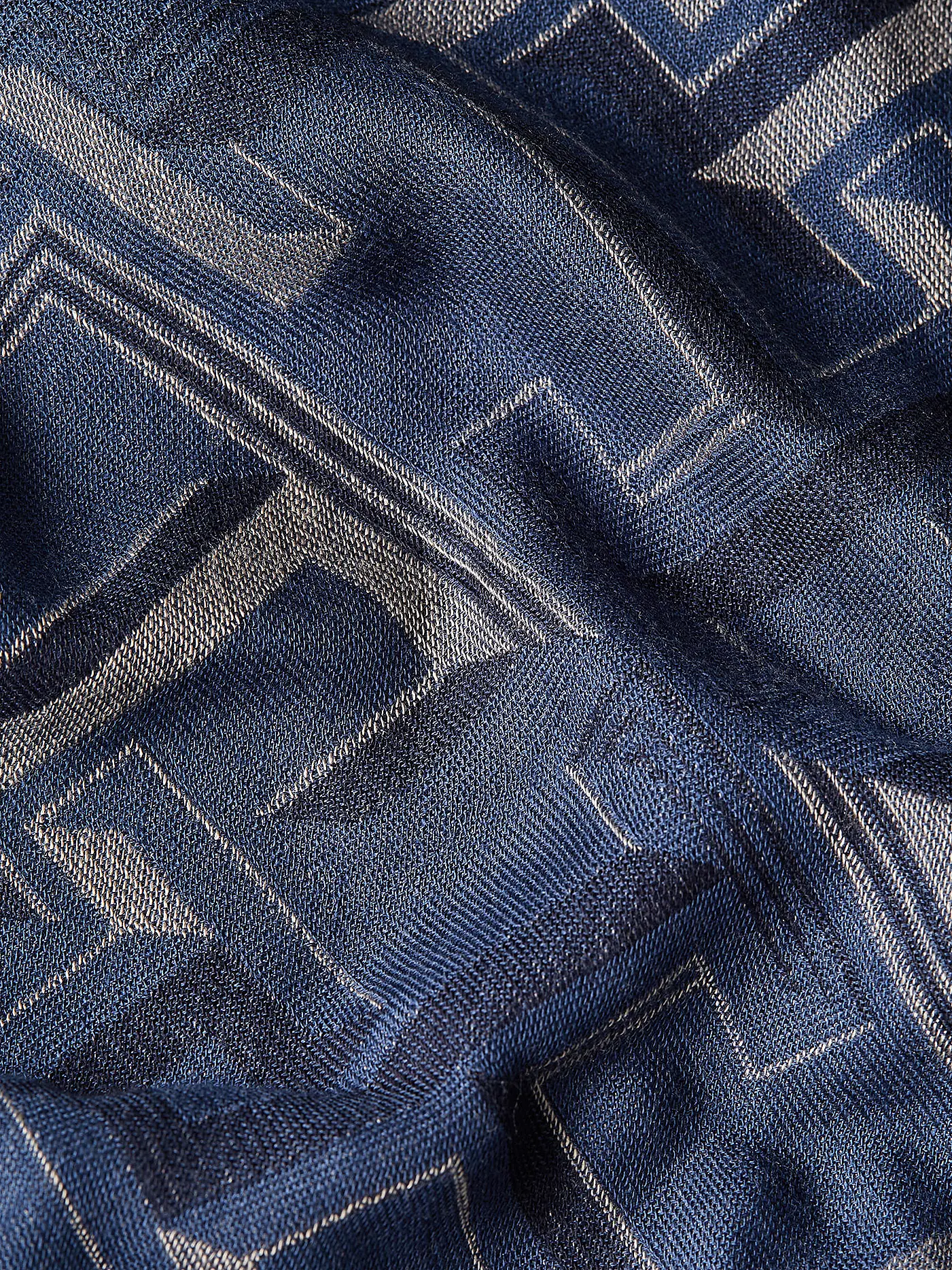 TOMMY HILFIGER | Tuch TH DISTINCT | blau