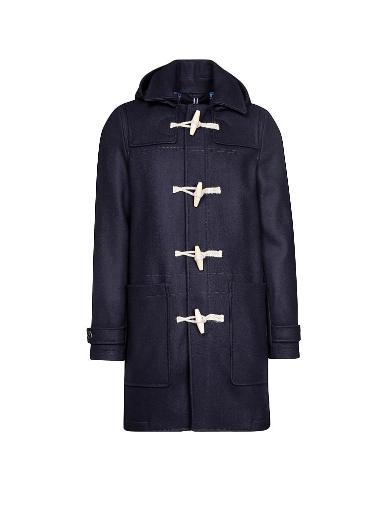 TOMMY HILFIGER | Wollmantel "Melange" | blau