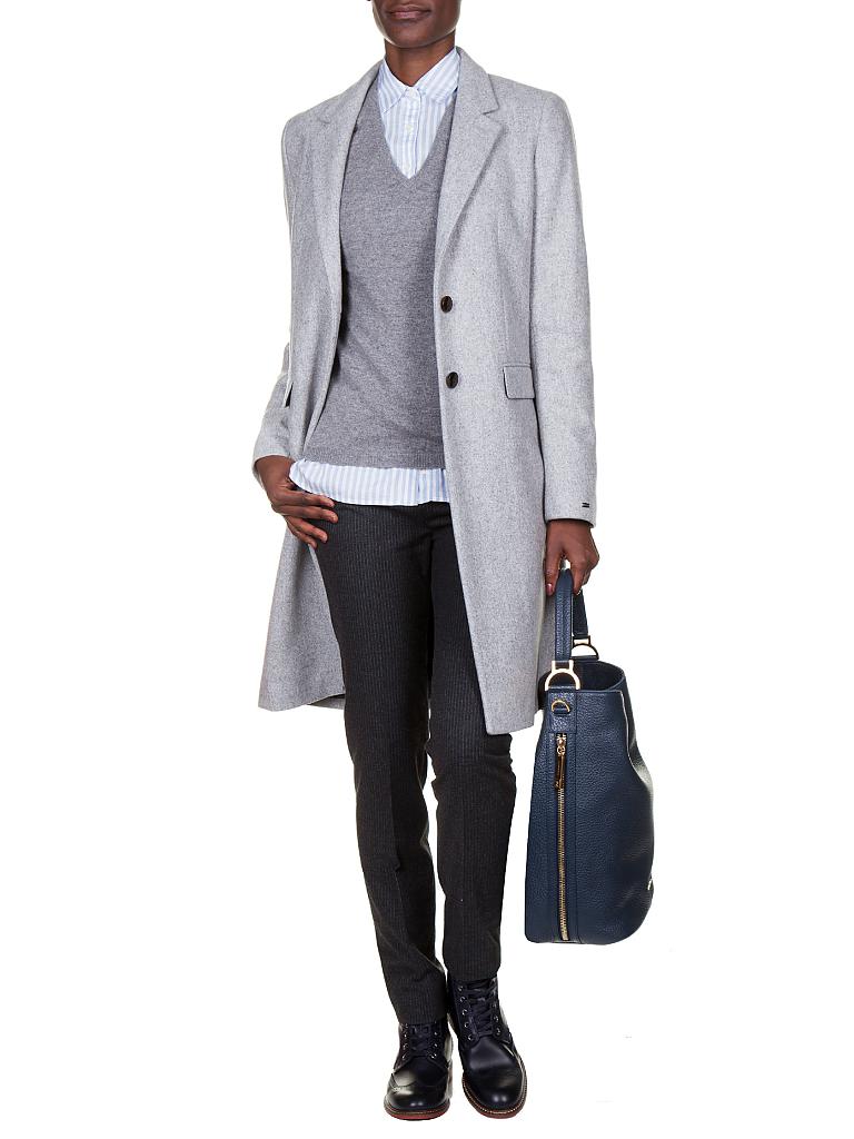 TOMMY HILFIGER | Wollmantel "Thea" | grau