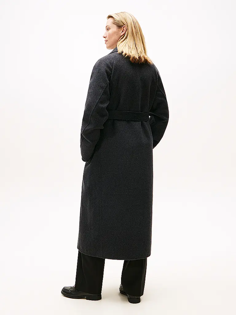 TOMMY HILFIGER | Wollmantel | grau