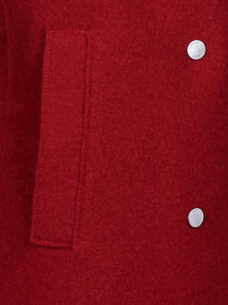 TOMMY HILFIGER | Wollmantel | rot
