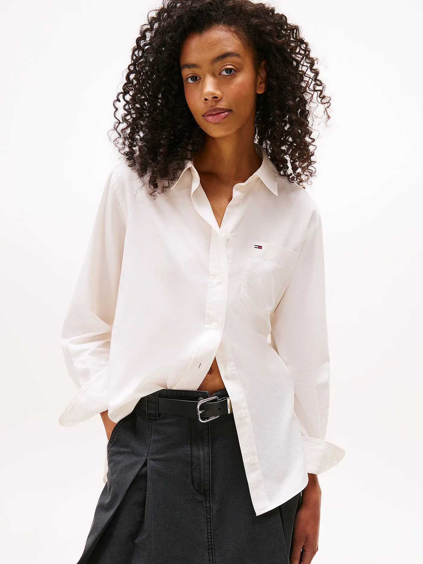 TOMMY JEANS | Bluse  | weiss