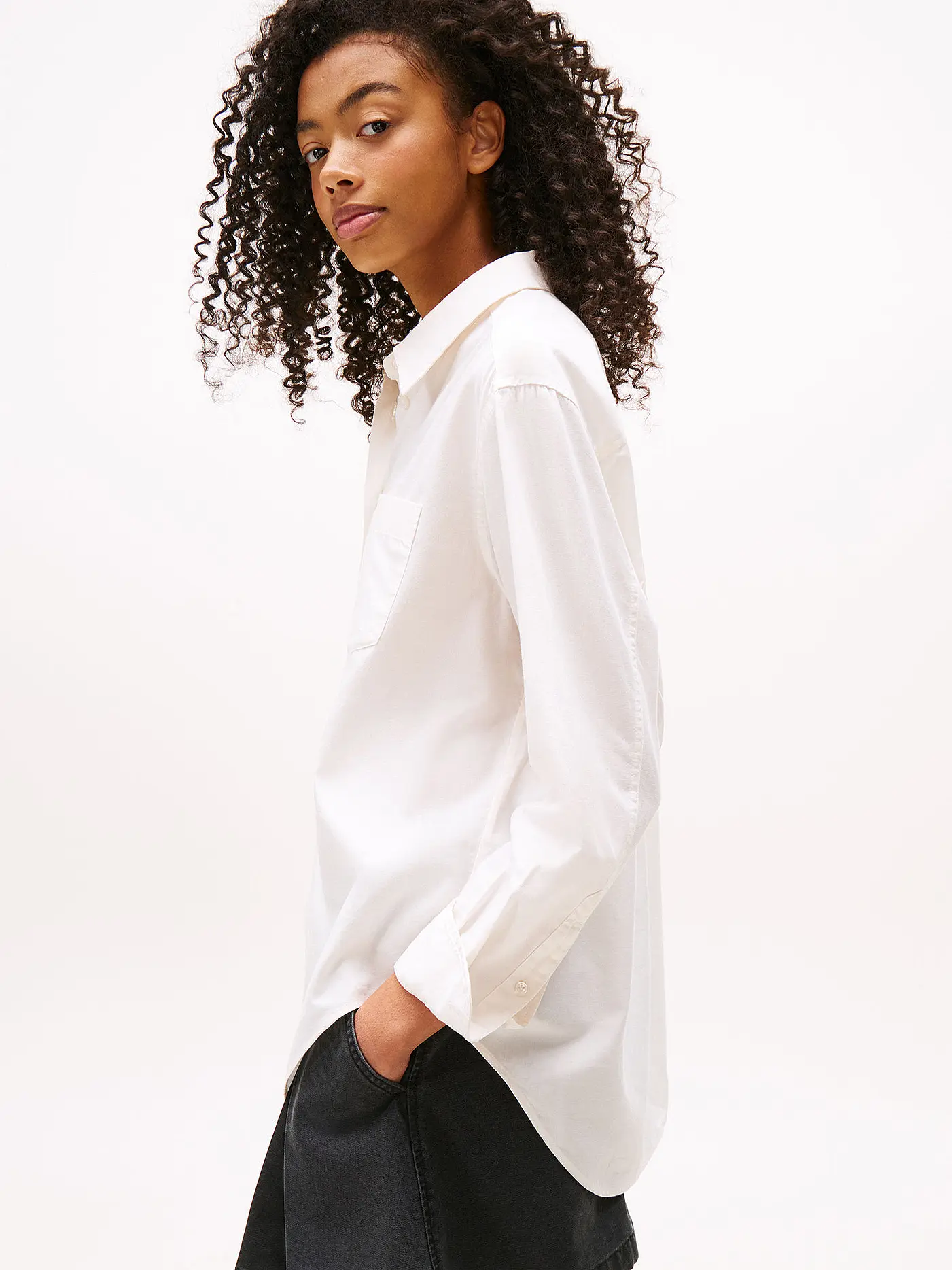 TOMMY JEANS | Bluse  | weiss