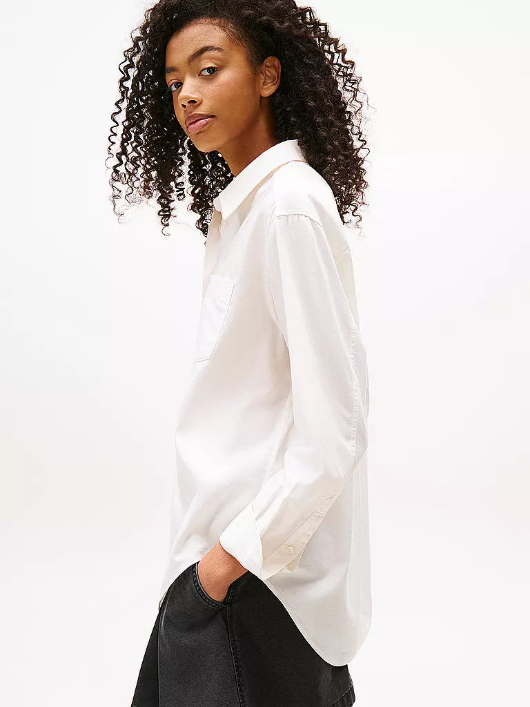 TOMMY JEANS | Bluse | weiss