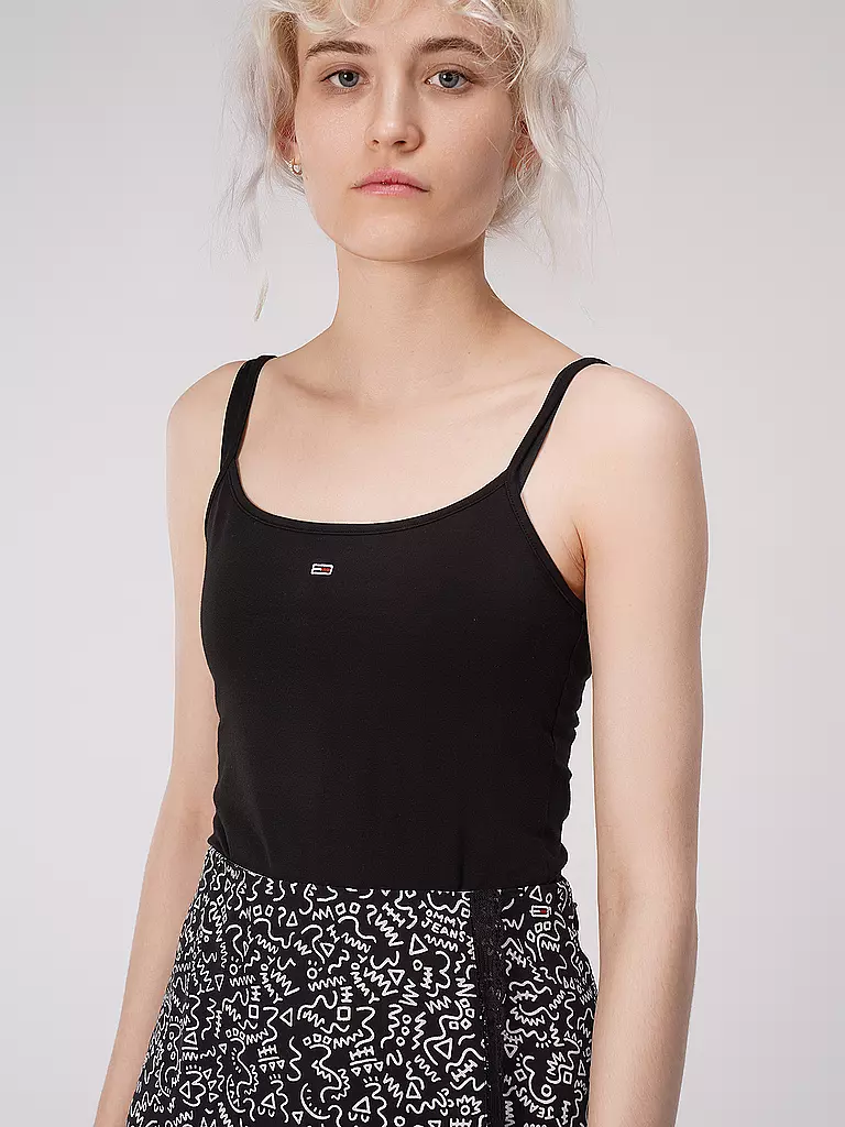 TOMMY JEANS | Body | schwarz