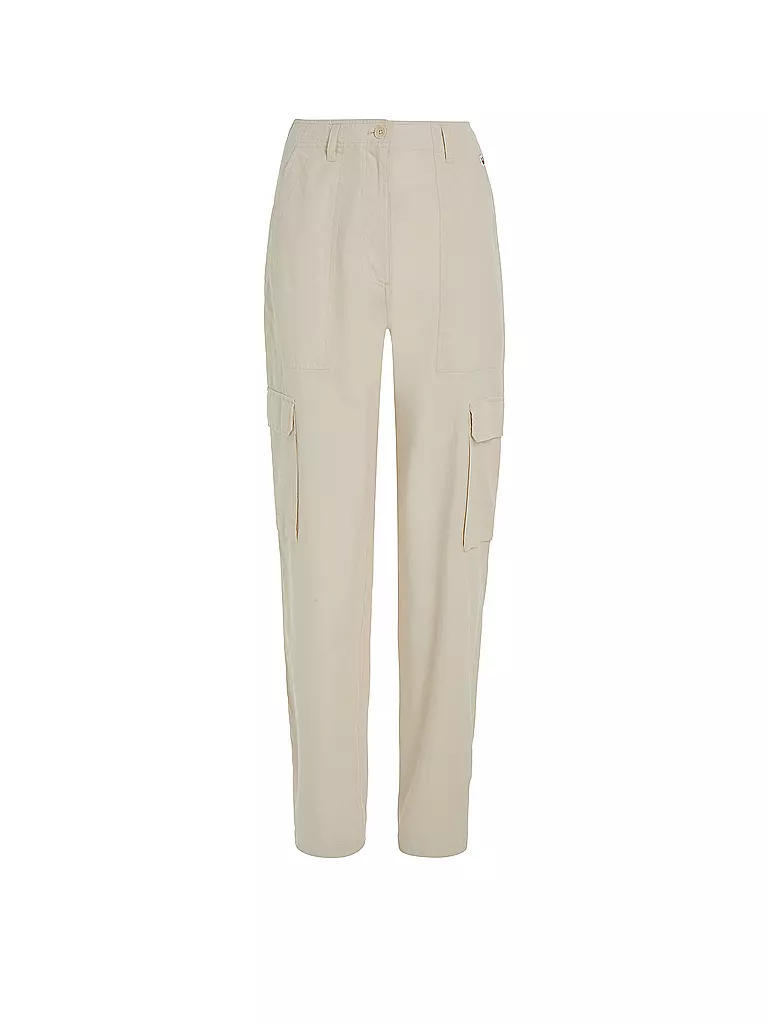 TOMMY JEANS | Cargohose  | creme