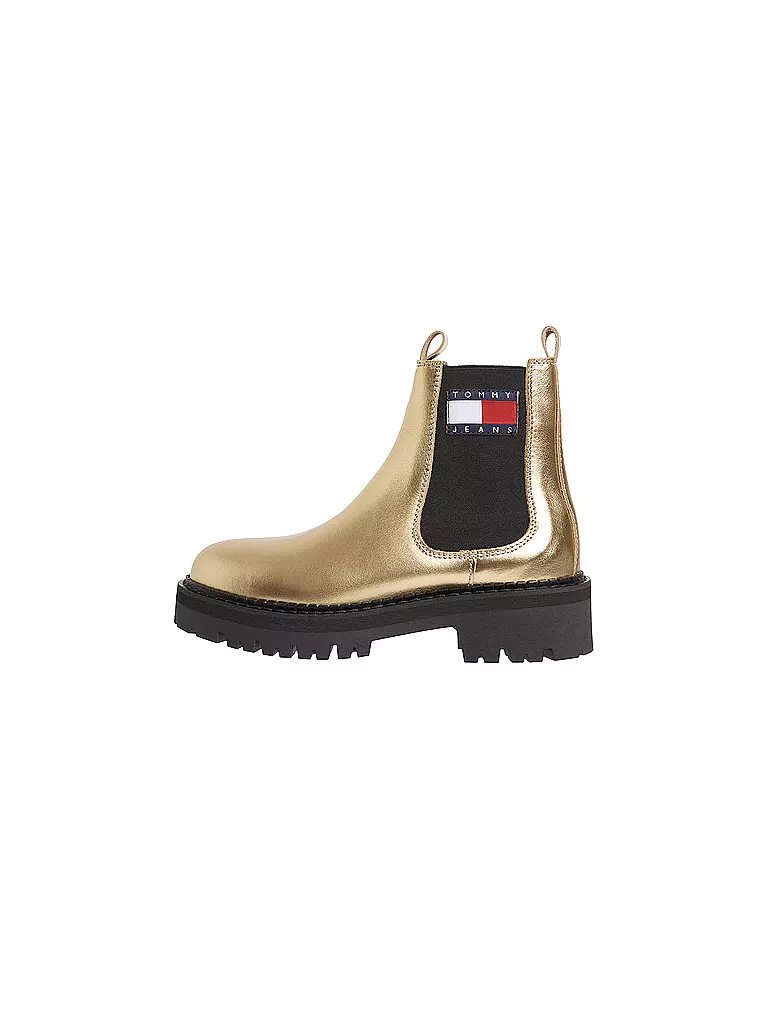 TOMMY JEANS | Chelsea Boots | gold