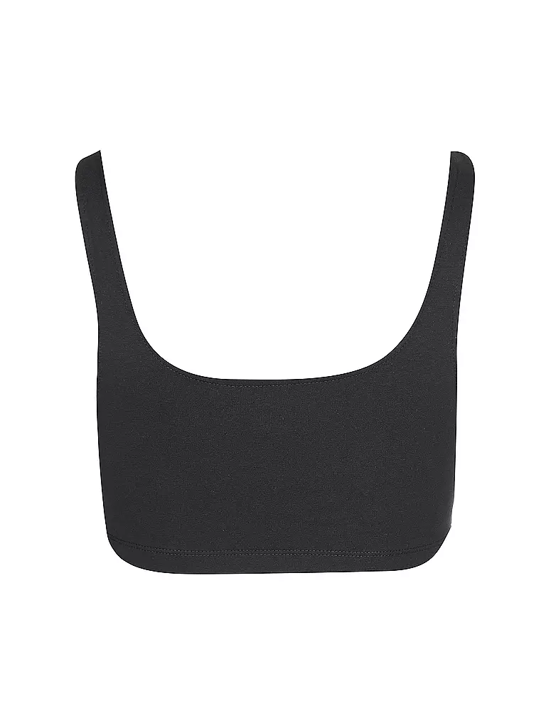 TOMMY JEANS | Cropped Top  | schwarz