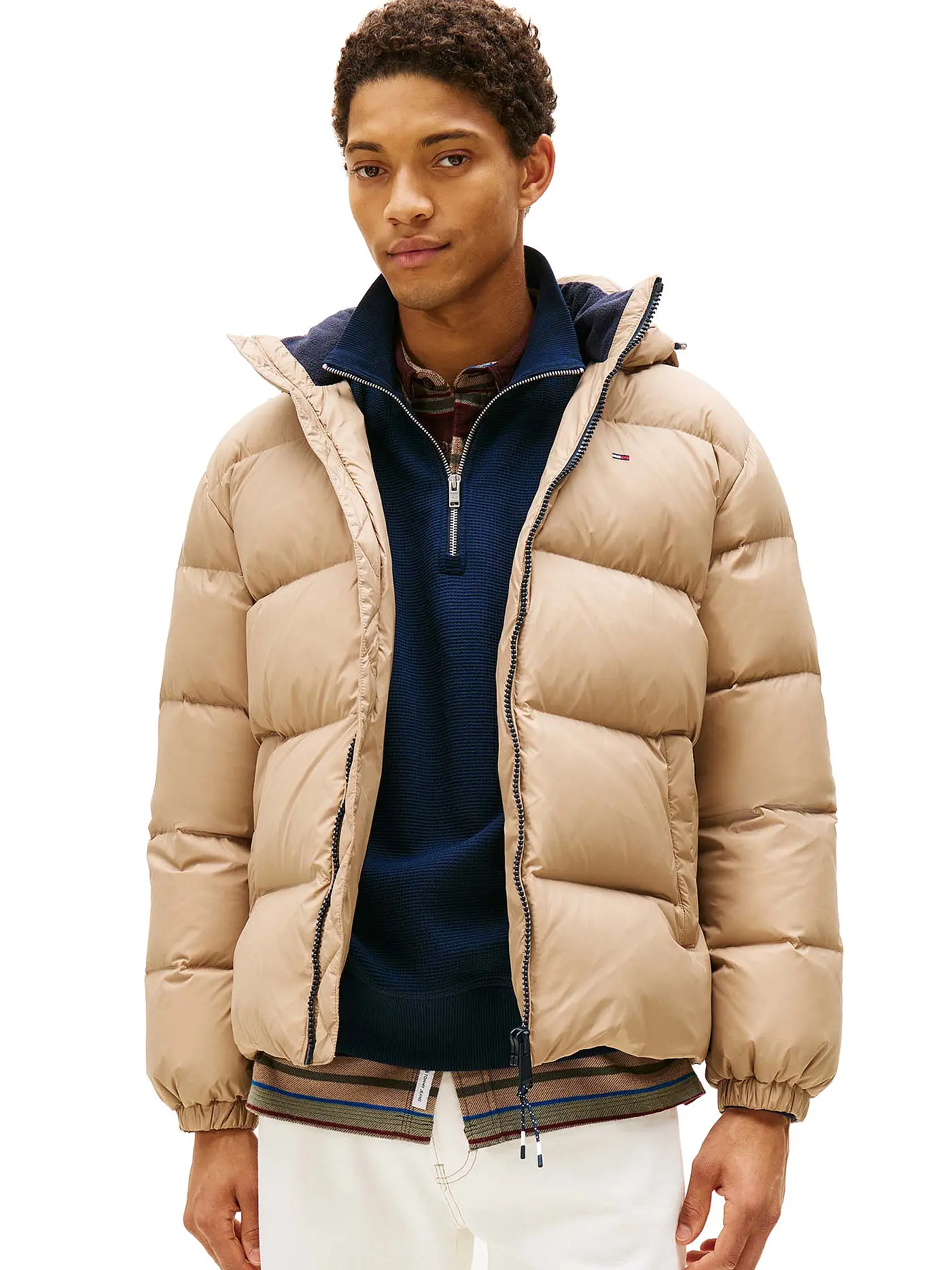 TOMMY JEANS | Daunenjacke  ESSENTIAL | beige