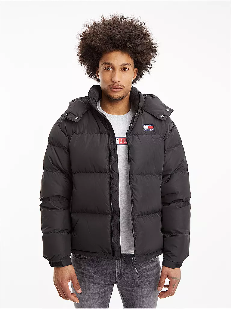 TOMMY JEANS | Daunenjacke ALASKA | schwarz