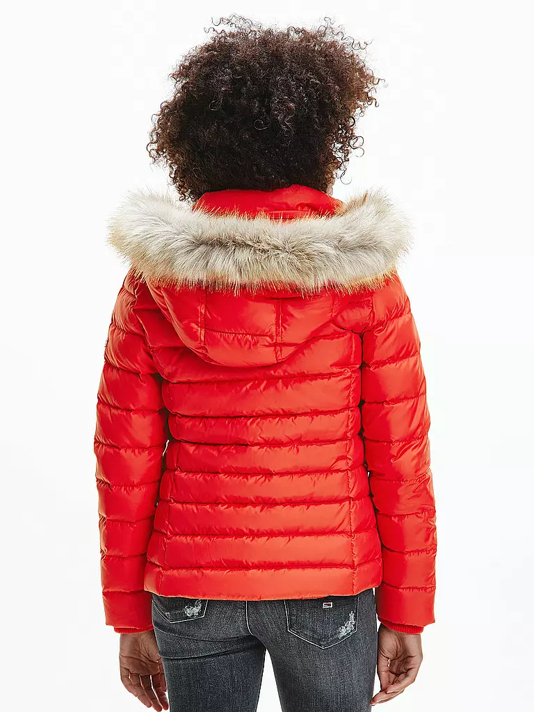 TOMMY JEANS | Daunenjacke Martina | rot