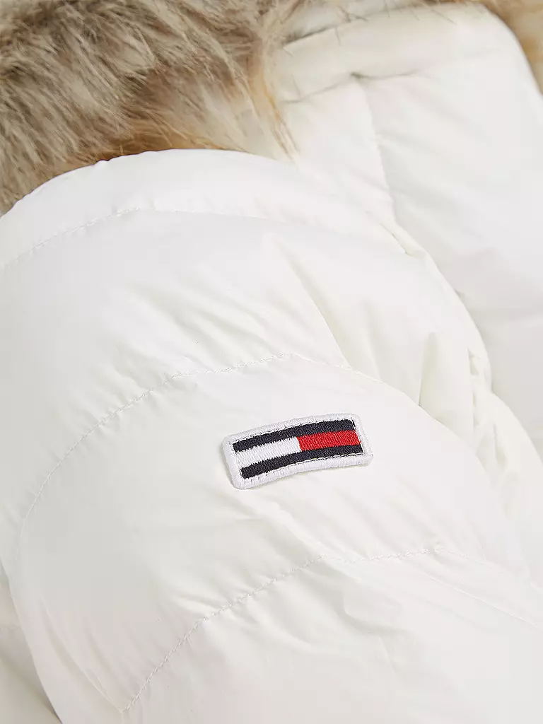TOMMY JEANS | Daunenmantel | creme