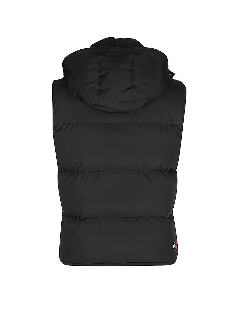 TOMMY JEANS | Daunensteppgilet ALASKA | schwarz