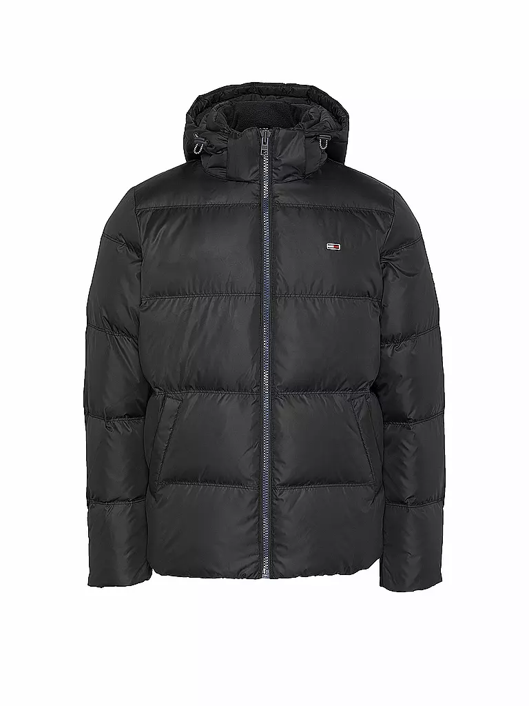 TOMMY JEANS | Daunensteppjacke " Essential " | schwarz