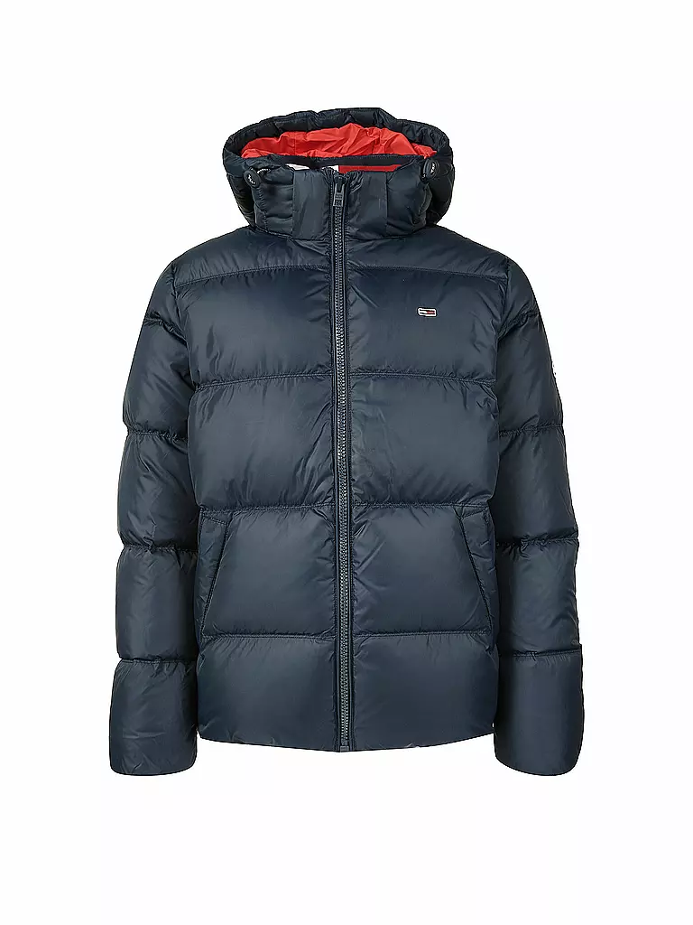 TOMMY JEANS | Daunensteppjacke " Essential " | blau