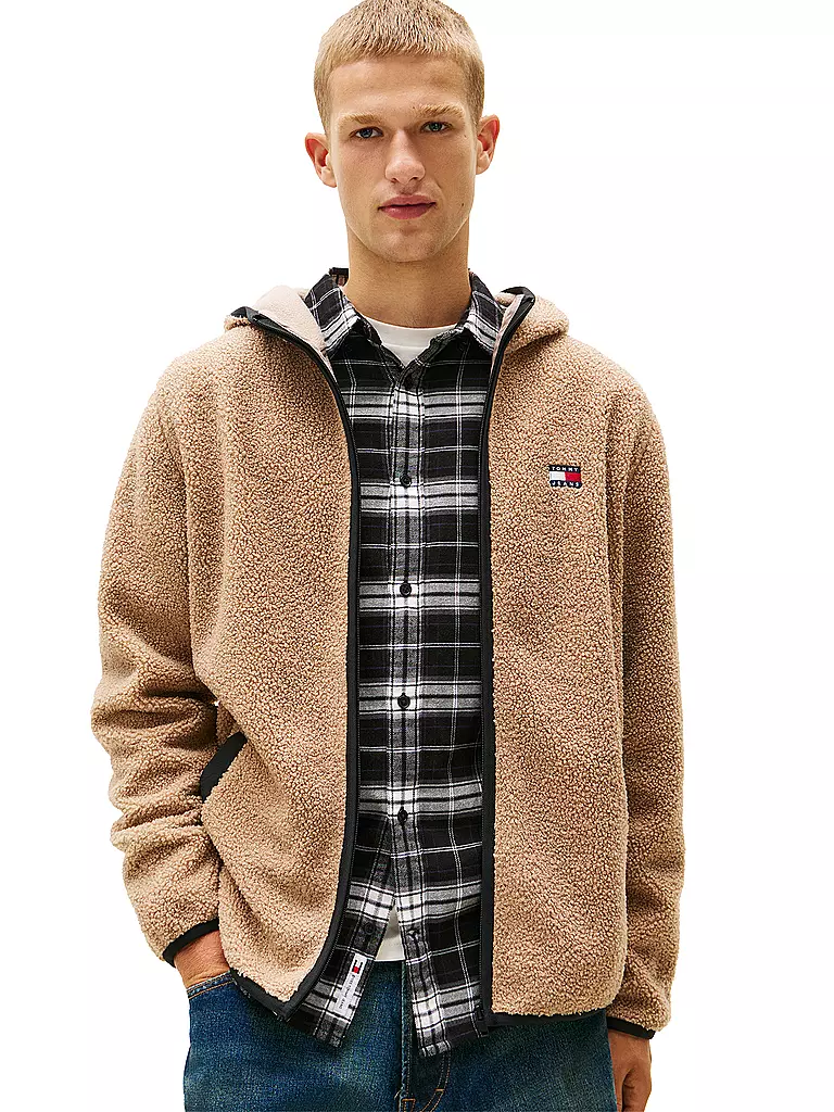 TOMMY JEANS | Fleecejacke | beige