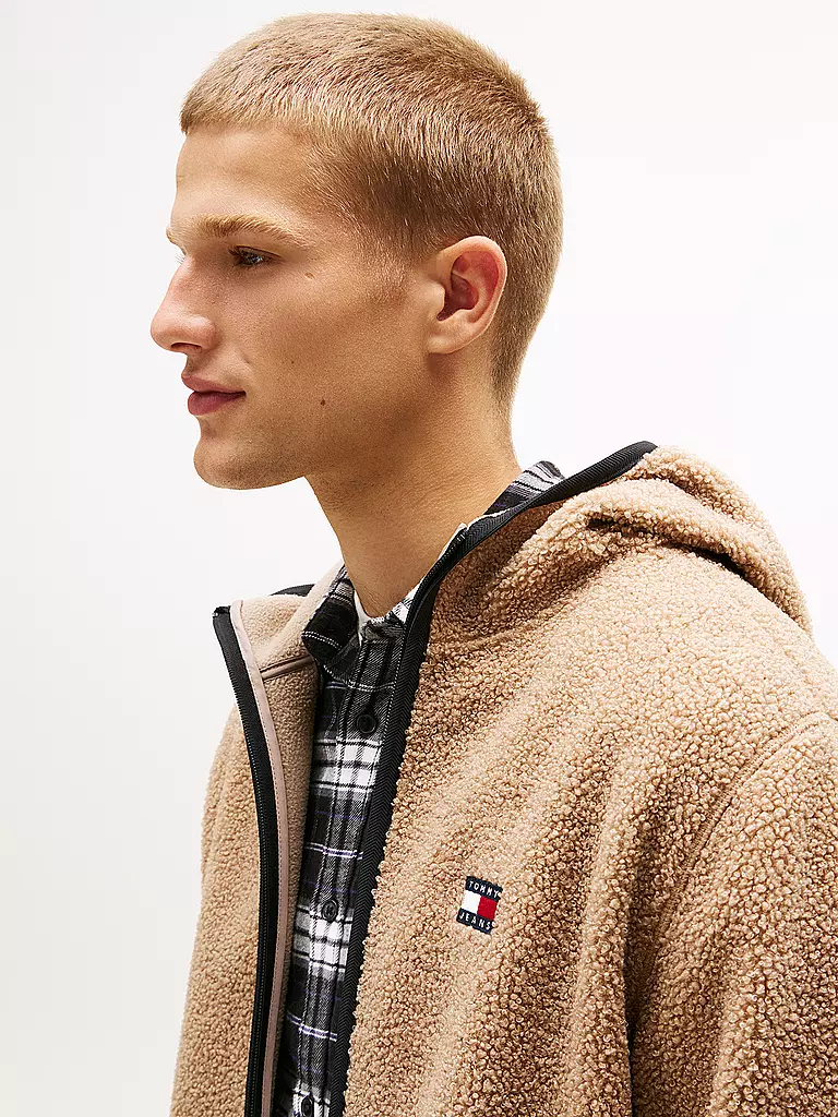 TOMMY JEANS | Fleecejacke | beige