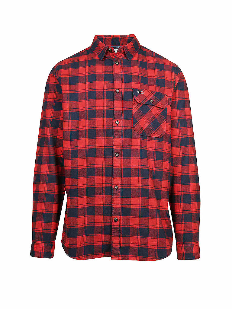 TOMMY JEANS | Hemd | rot