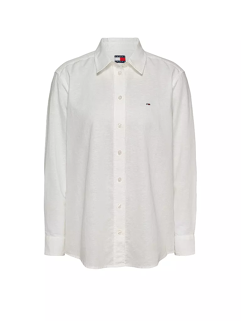 TOMMY JEANS | Hemdbluse  | weiss