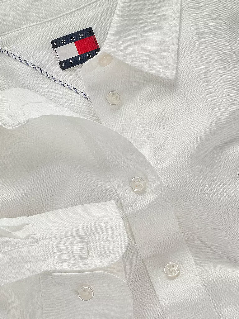 TOMMY JEANS | Hemdbluse  | weiss
