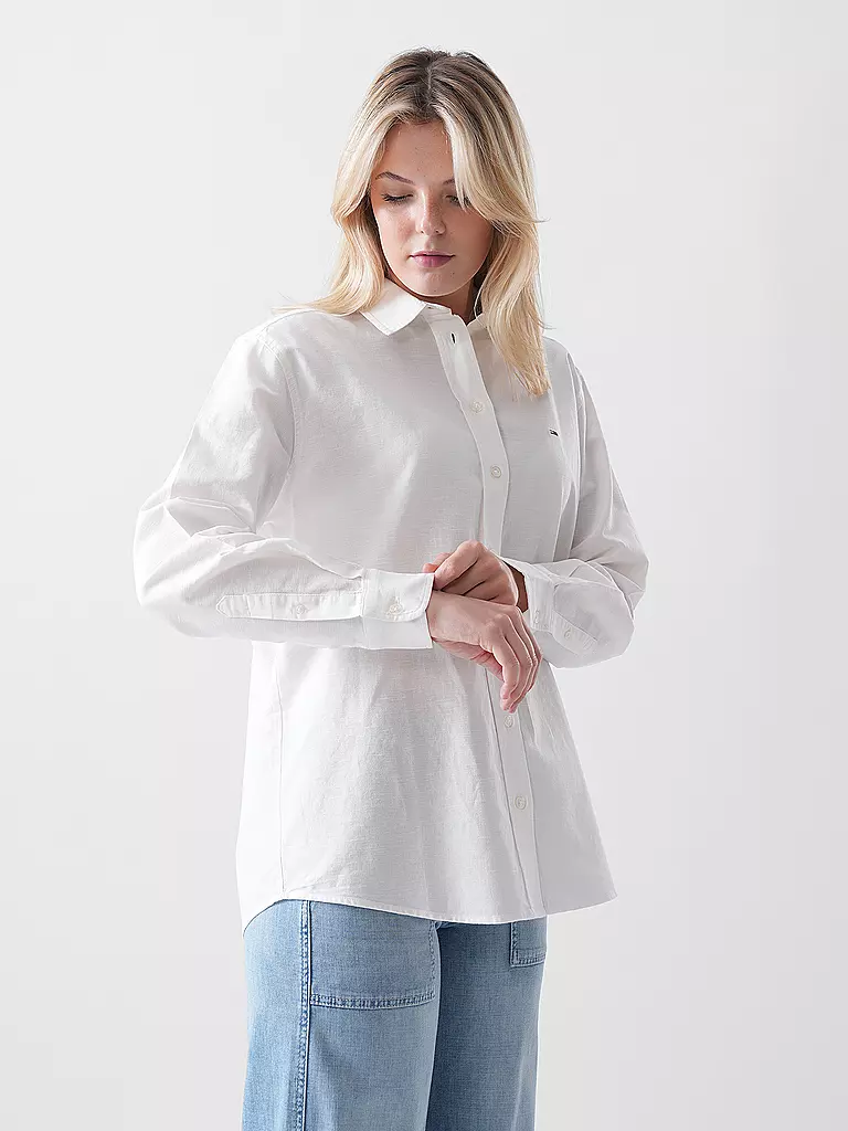 TOMMY JEANS | Hemdbluse | hellblau