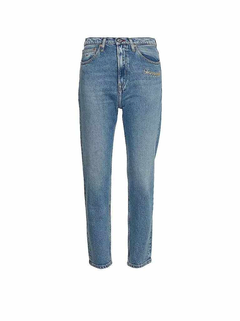 TOMMY JEANS | Highwaist Jeans Slim Fit IZZIE | hellblau