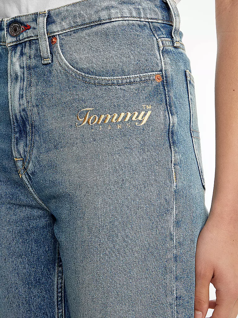 TOMMY JEANS | Highwaist Jeans Slim Fit IZZIE | hellblau