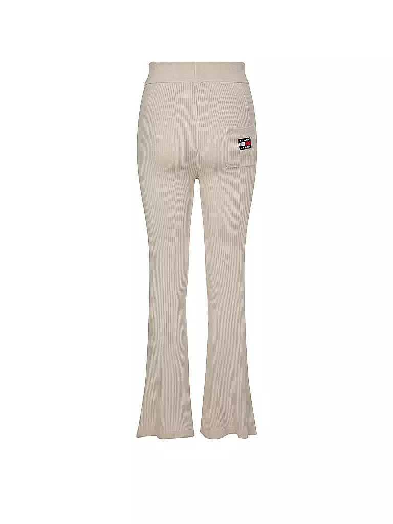 TOMMY JEANS | Highwaist Strickhose | beige