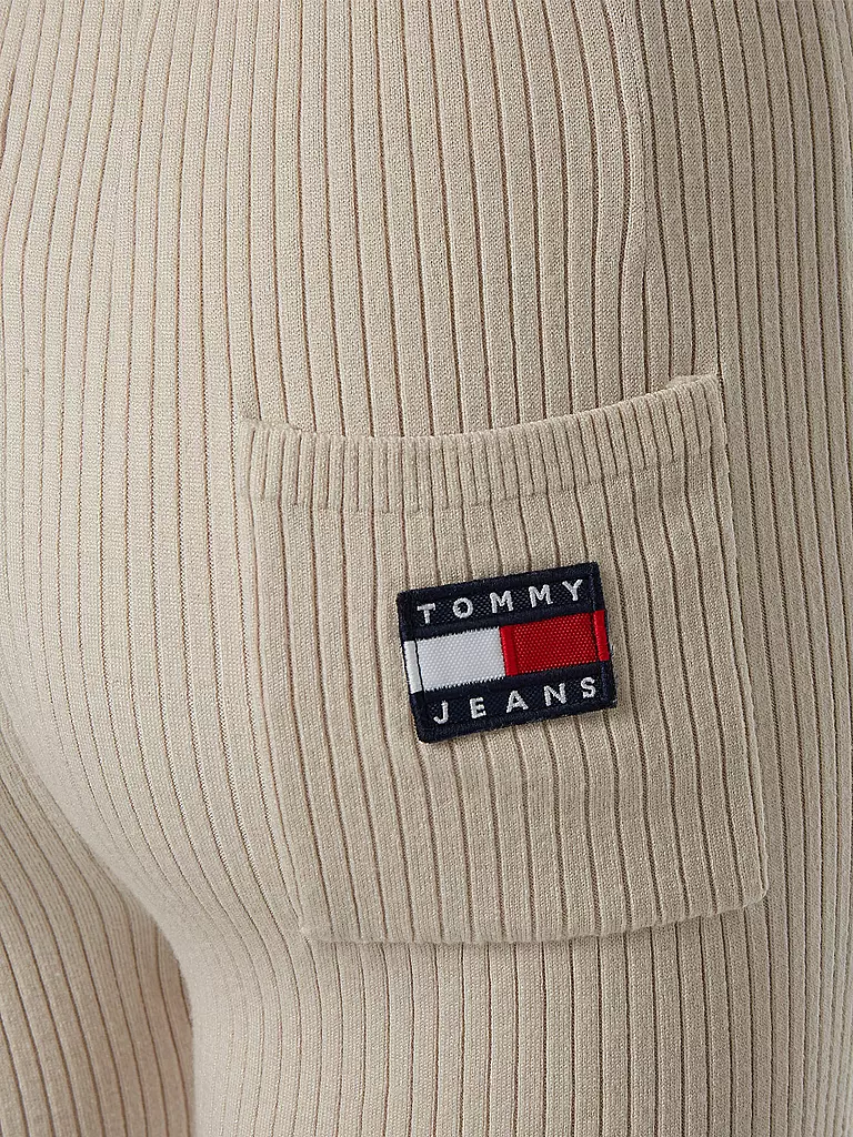 TOMMY JEANS | Highwaist Strickhose | beige