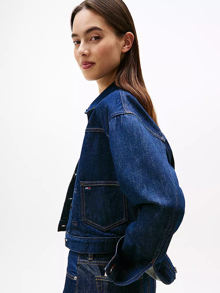 TOMMY JEANS | Jeansjacke  | dunkelblau