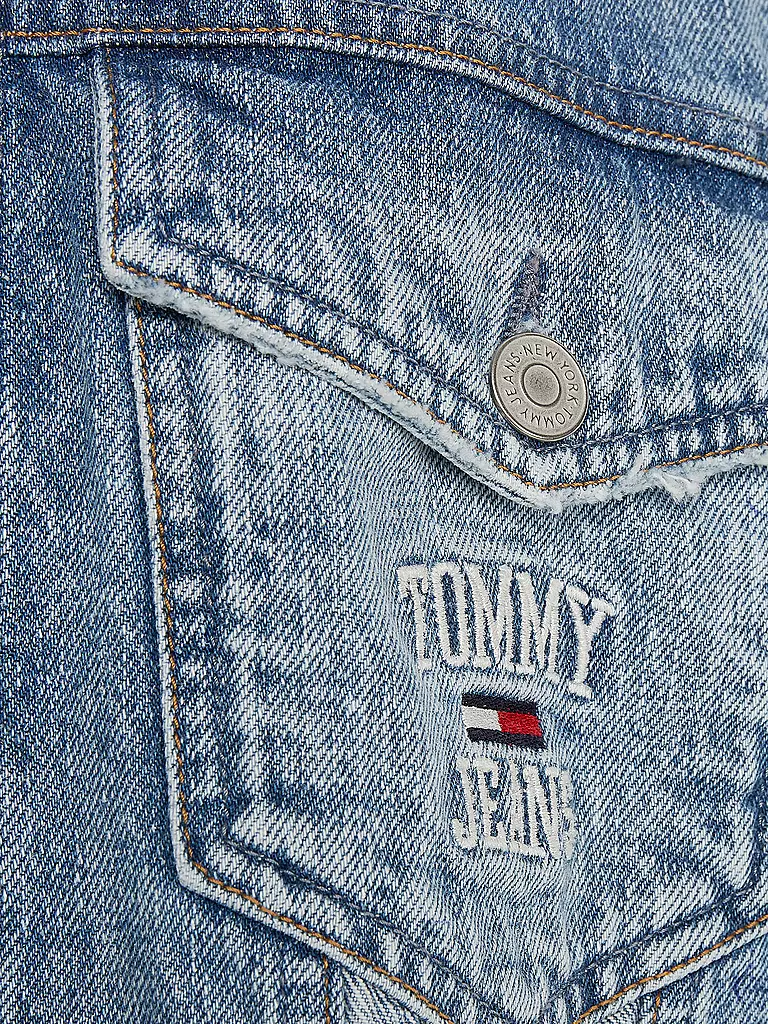 TOMMY JEANS | Jeansjacke Oversized Fit  | blau