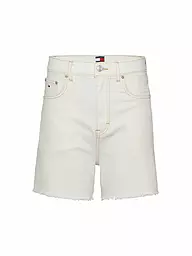 TOMMY JEANS | Jeansshorts Mom Fit | weiss
