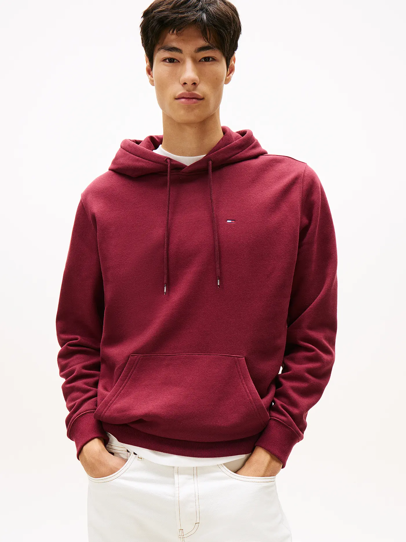 TOMMY JEANS | Kapuzensweater - Hoodie | dunkelrot