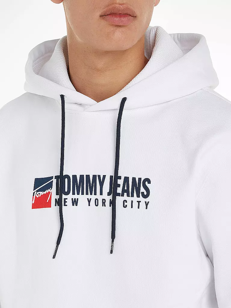 TOMMY JEANS | Kapuzensweater - Hoodie | weiss