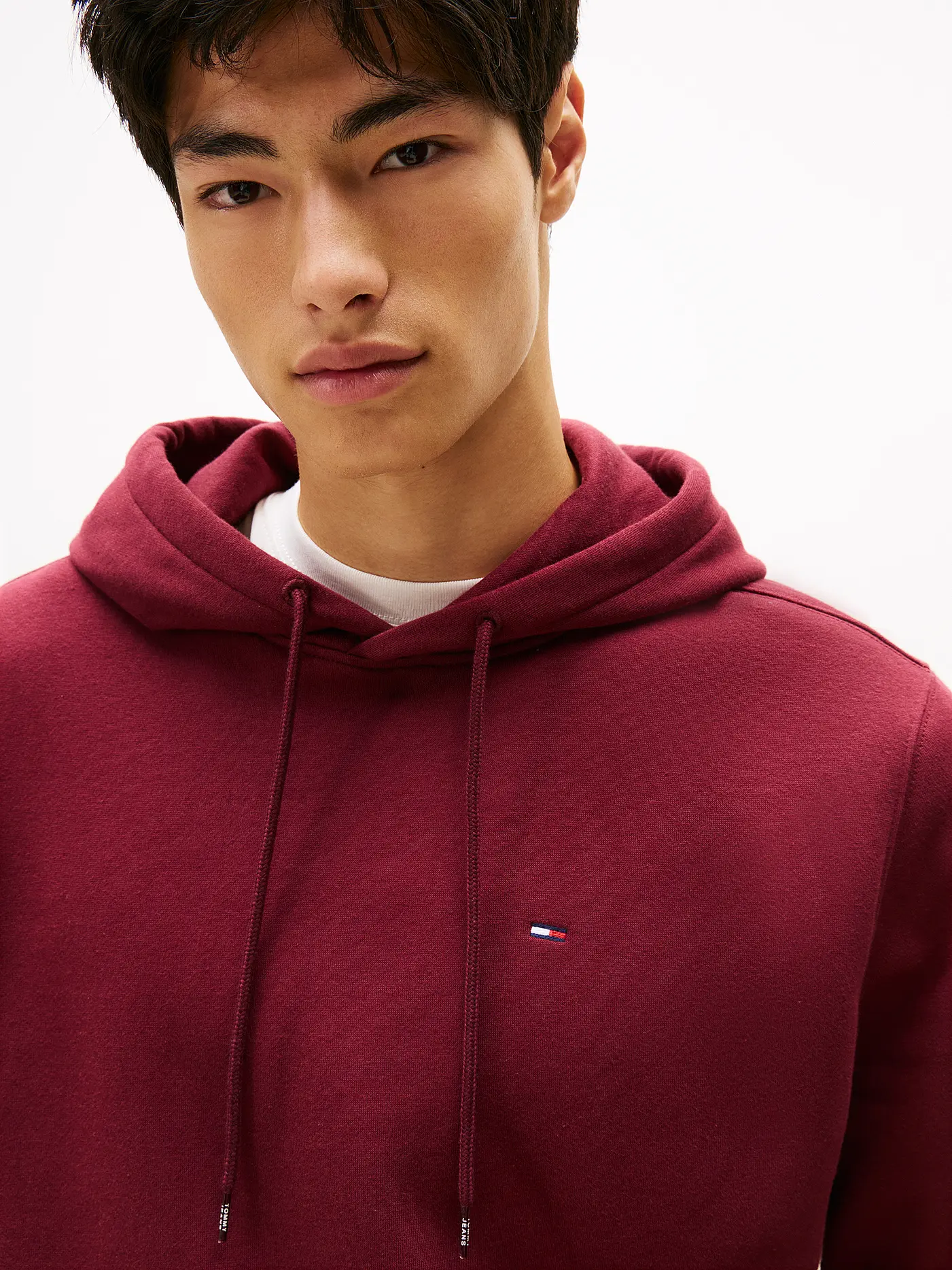 TOMMY JEANS | Kapuzensweater - Hoodie | dunkelrot