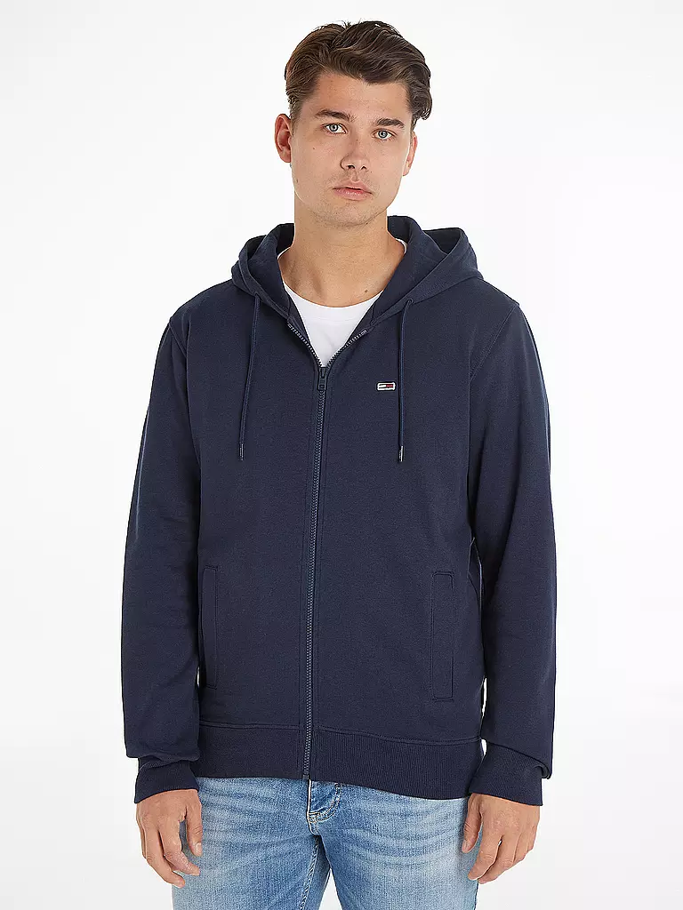 TOMMY JEANS | Kapuzensweatjacke | blau