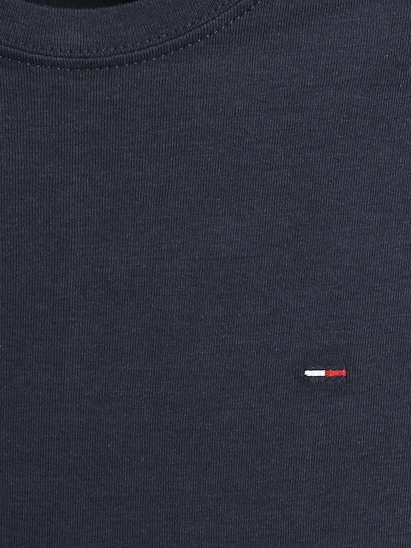TOMMY JEANS | Langarmshirt  Slim Fit | dunkelblau
