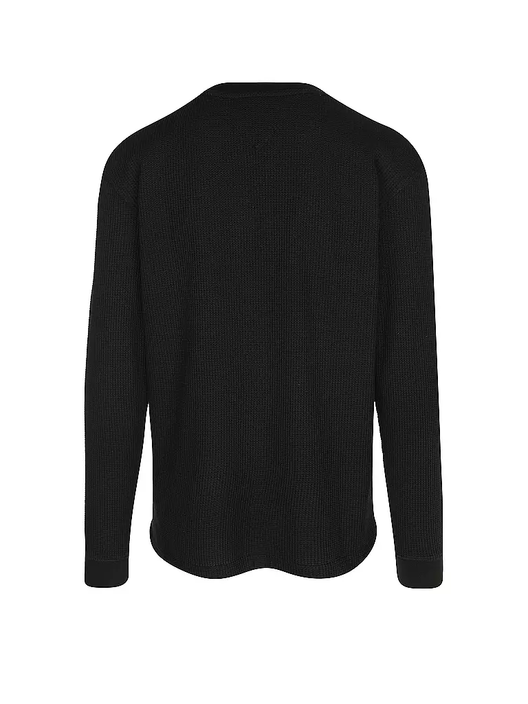 TOMMY JEANS | Langarmshirt | schwarz