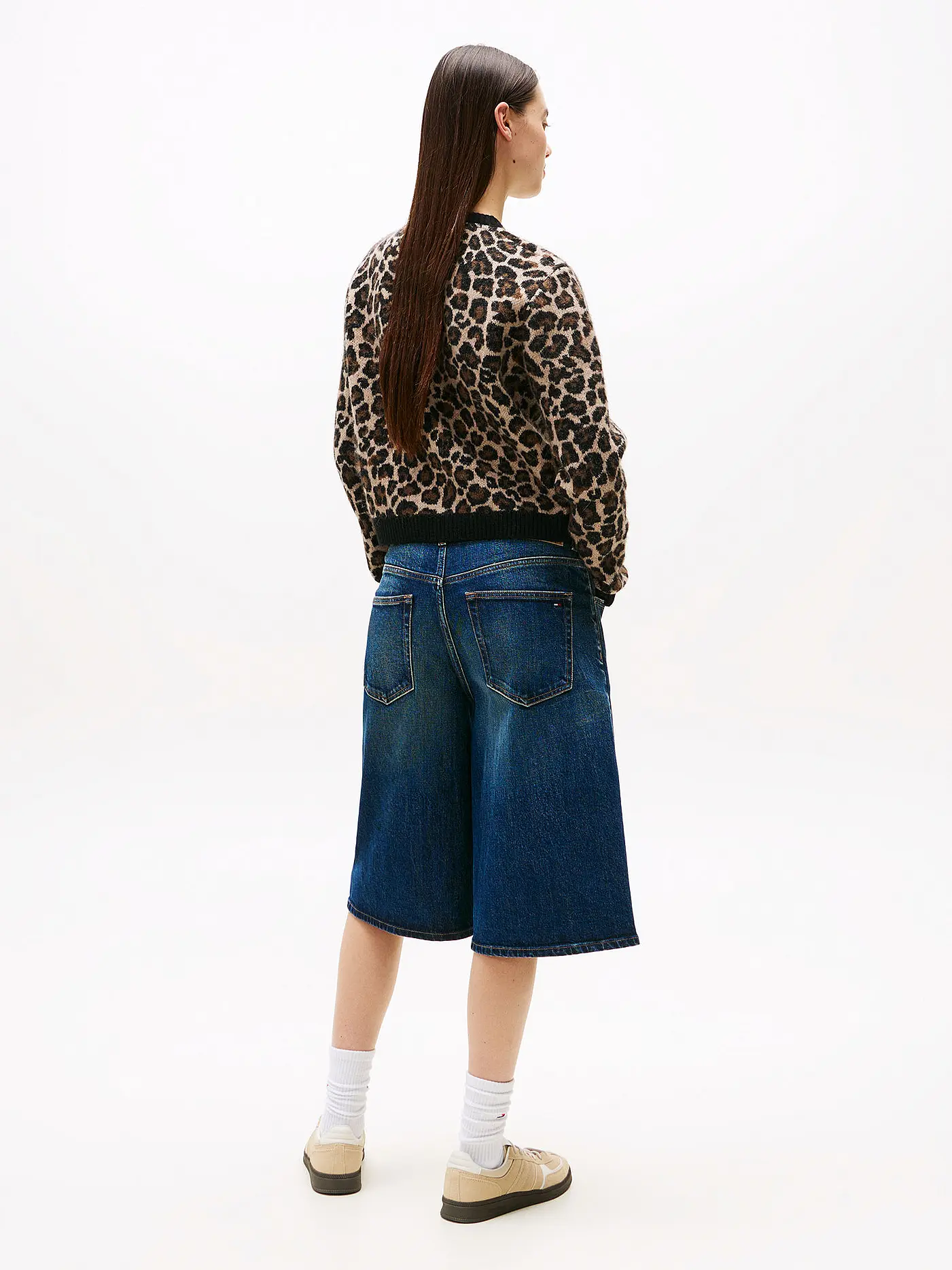 TOMMY JEANS | LEOPARD CARDIGAN | braun